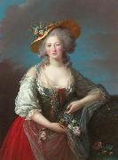 Elisabeth LouiseVigee Lebrun Princess Elisabeth of France oil painting